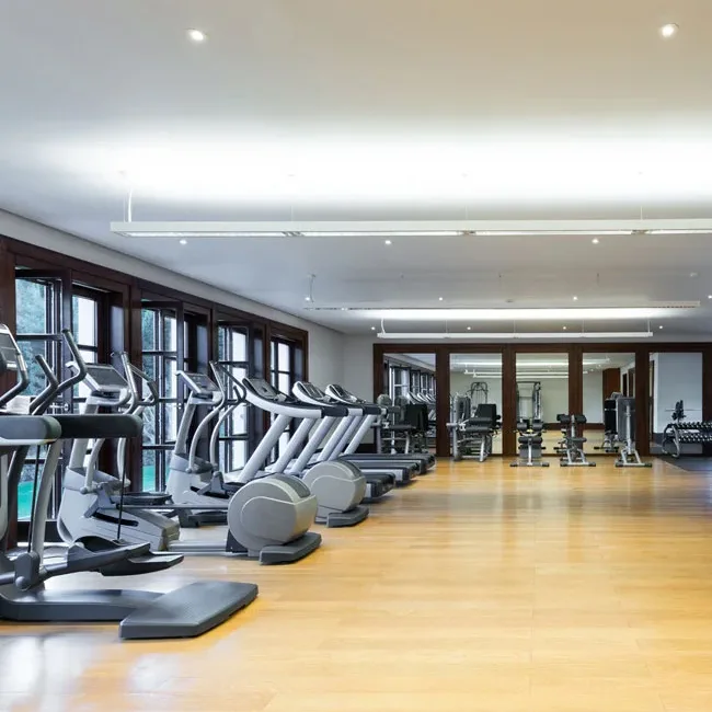 Clean gym floor